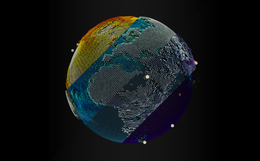 MRI of the Earth · Variable new ways of experiencing data https